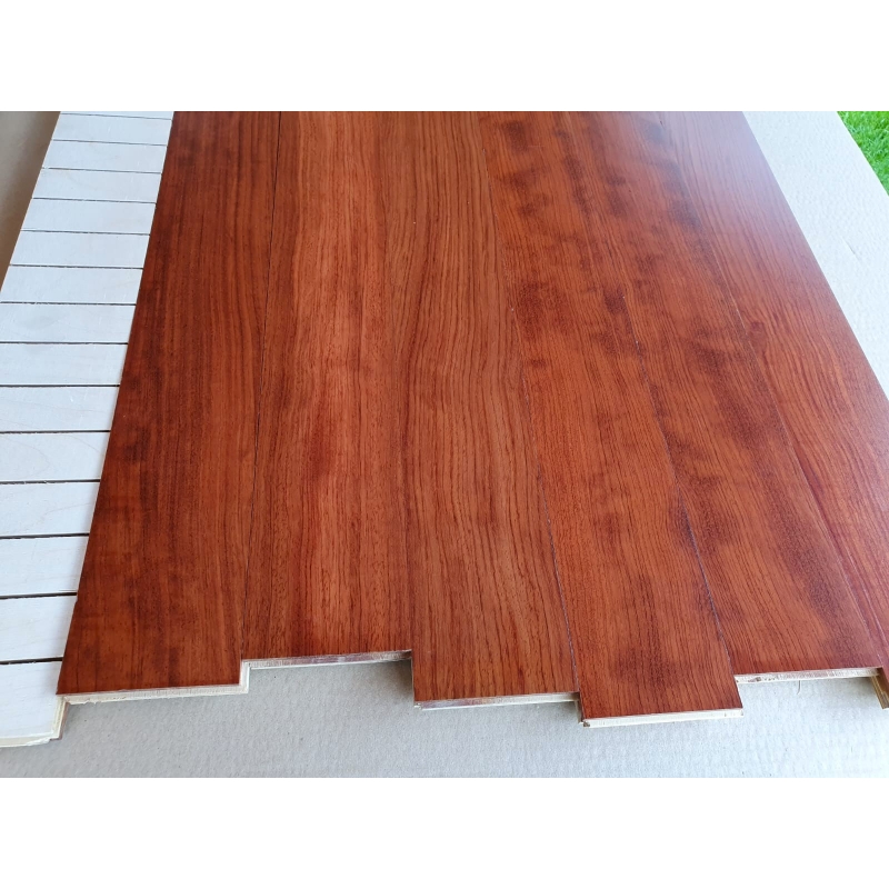 BUBINGA warstwowa egzotyczna deska podłogowa 13,5x90x600-1200mm WYPRZEDAŻ